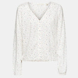 Esprit Patterned Blouse Off White