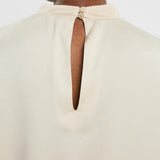Esprit Satin blouse Light Taupe