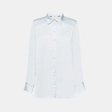 Esprit Satin blouse Pastel Blue