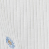 Esprit T-Shirt in White with Little Embroidery