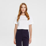 Esprit T-Shirt With Chest Print White