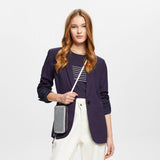 Esprit T-Shirt With Heart Print Navy