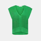 Esprit V-necked tank top Green