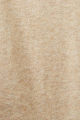 Esprit Wool Blend sweater Short Sleeves in Beige