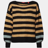 Esprit Wool-Mohair Blend Striped Sweater
