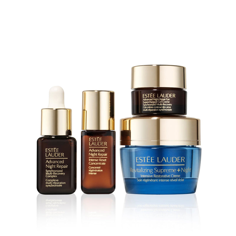 Estée Lauder Amplify Skin's Radiance Repair + Reset Advanced Night Repair 4-Piece Gift Set