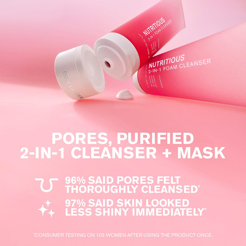 Estée Lauder Nutritious 2-in-1 Foam Cleanser 125ml