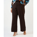 Estelle Arabica Straight Leg Pant in Black