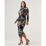 Estelle Cleo Mesh Midi Dress