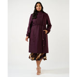 Estelle Reo Coat In Plum