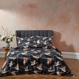 EW by Edinburgh Weavers Flyway Exotic Piped Duvet Cover Set Ink