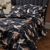 EW by Edinburgh Weavers Flyway Exotic Piped Duvet Cover Set Ink