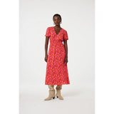 Fabienne Chapot Bonna Dress In Tangerine/Pink Dream
