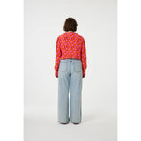 Fabienne Chapot Coco Blouse In Tangerine/Pink Dream