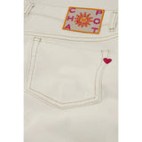 Fabienne Chapot Lucy Wide Leg Jeans In Warm White