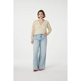 Fabienne Chapot Sardou Top In Cosy White
