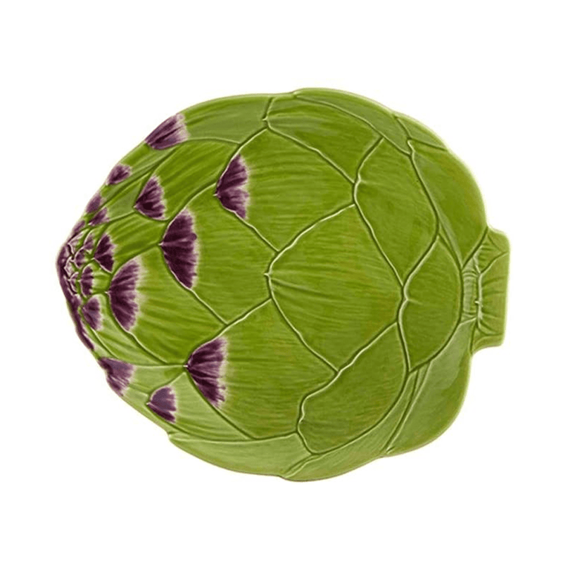 Bordallo Pinheiro Artichoke Bread Plate 17 cm Decorated