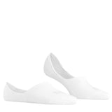 FALKE Step High Cut Women Invisibles with anti-slip system In White
