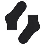 FALKE Beach Drop Women Short Socks With Fine Transparency Detail In Black