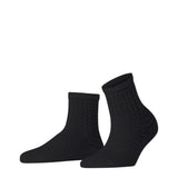 FALKE Beach Drop Women Short Socks With Fine Transparency Detail In Black