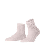FALKE Beach Drop Women Short Socks With Fine Transparency Detail In Light Pink