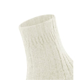 FALKE Bedsock Rib House With Cashmere Content In White