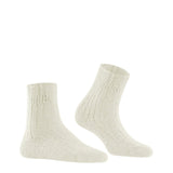 FALKE Bedsock Rib House With Cashmere Content In White