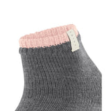 FALKE Cosy Plush Short Socks With Soft Plush Soles In Grey
