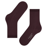 FALKE Cosy Wool Socks With Virgin Wool & Cashmere In Barolo