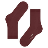 FALKE Cosy Wool Socks With Virgin Wool & Cashmere In Cayenne