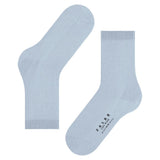 FALKE Cosy Wool Socks With Virgin Wool & Cashmere In Light Blue