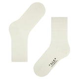 FALKE Cosy Wool Socks With Virgin Wool & Cashmere In Off White