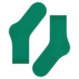 FALKE Cosy Wool Socks With Virgin Wool & Cashmere In Tourmaline