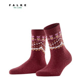 FALKE Cosy Wool Special Edition Women Socks With Cashmere In Cayenne