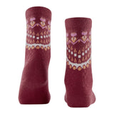 FALKE Cosy Wool Special Edition Women Socks With Cashmere In Cayenne