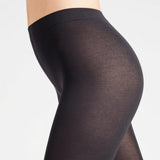 Falke Cotton Touch Tights in Black
