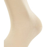 FALKE Cotton Touch Women Socks With Very Fine Mesh Structure In Cream