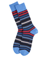 Falke Dark Sapphire Tinted Stripe Socks