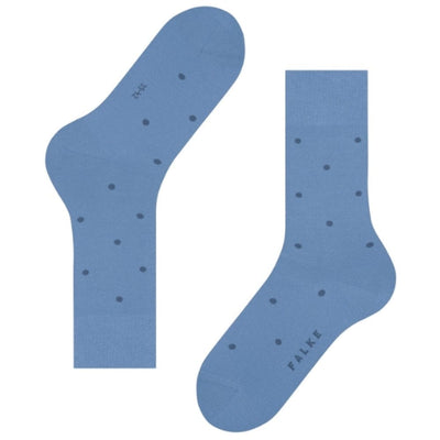 FALKE Dot Men Socks In Cornflower Blue