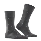 FALKE Dot Men Socks In Steel Mel