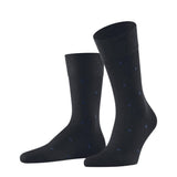 FALKE Dot Socks In Dark Navy