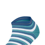 FALKE Smart Stripe Trainer Sock In Key Largo