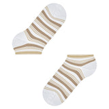 FALKE Smart Stripe Trainer Sock In White
