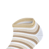FALKE Smart Stripe Trainer Sock In White
