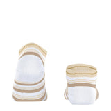 FALKE Smart Stripe Trainer Sock In White