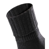 FALKE Striggings Boot Socks With Rustic Rib In Black