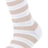 FALKE Stripe Uniform Women Socks In White