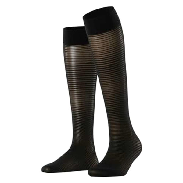 FALKE Sun Blind Knee High In Black
