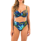 Fantasie Pichola Full Cup Bikini Top In Tropical Blue
