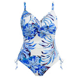 Fantasie Kefalonia Floral Wired Twist Front Swimsuit